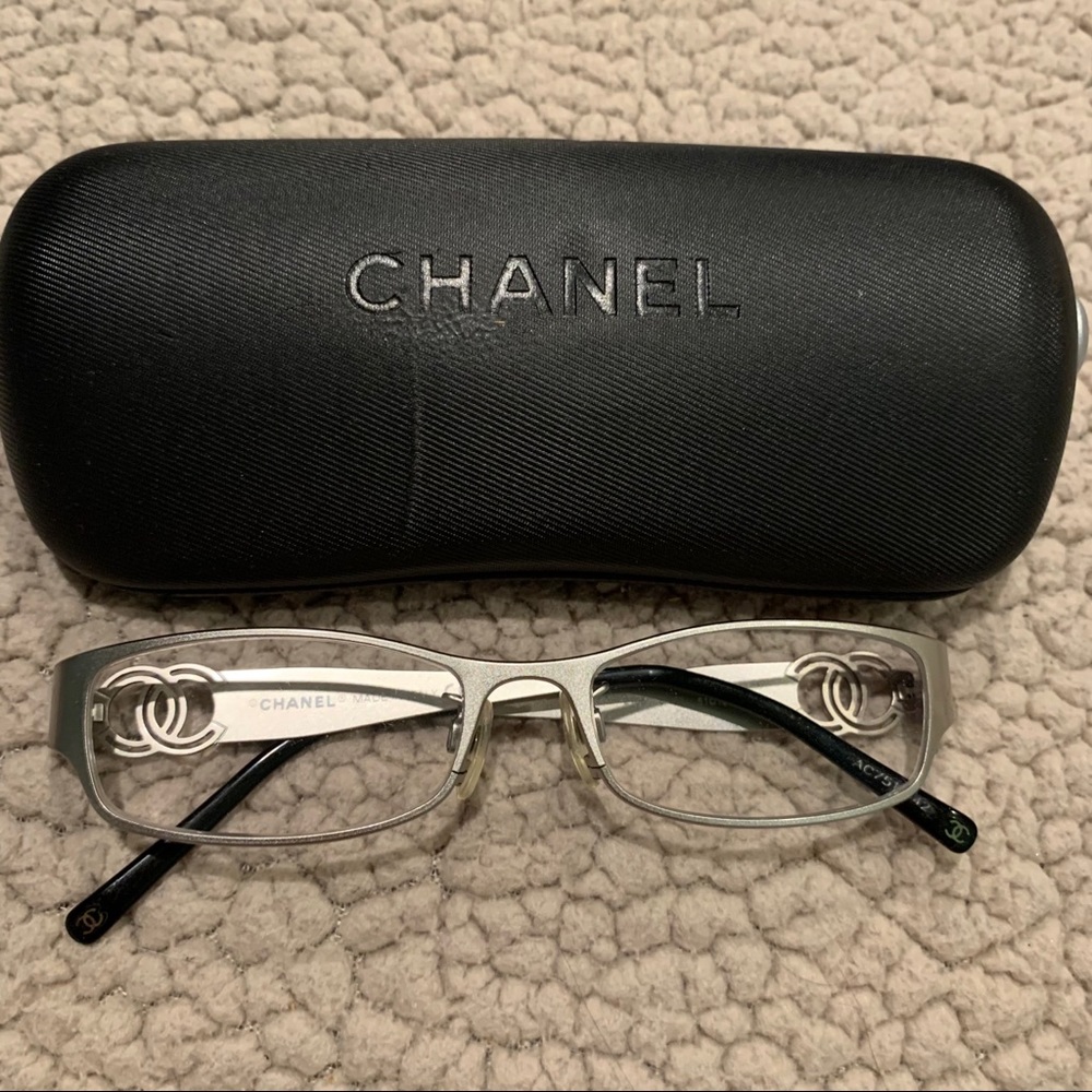 SOLD Metal Chanel eyeglasses CC logo